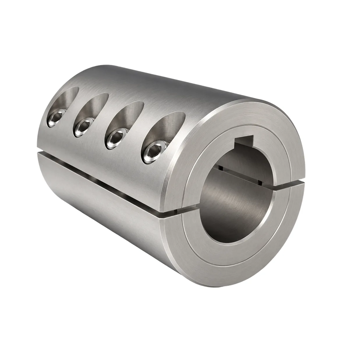 Stainless Steel With Keyways single split (heavy)